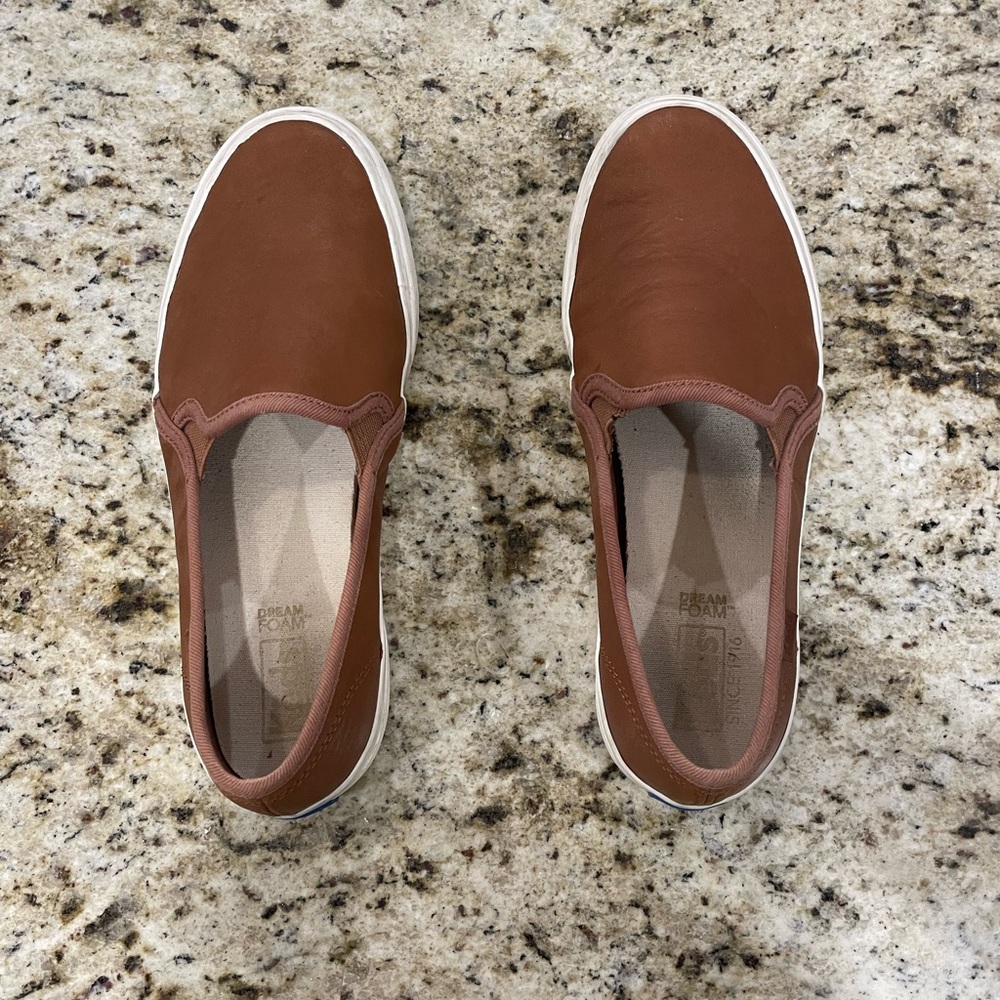 Women’s Keds brown shoes; size 6.5